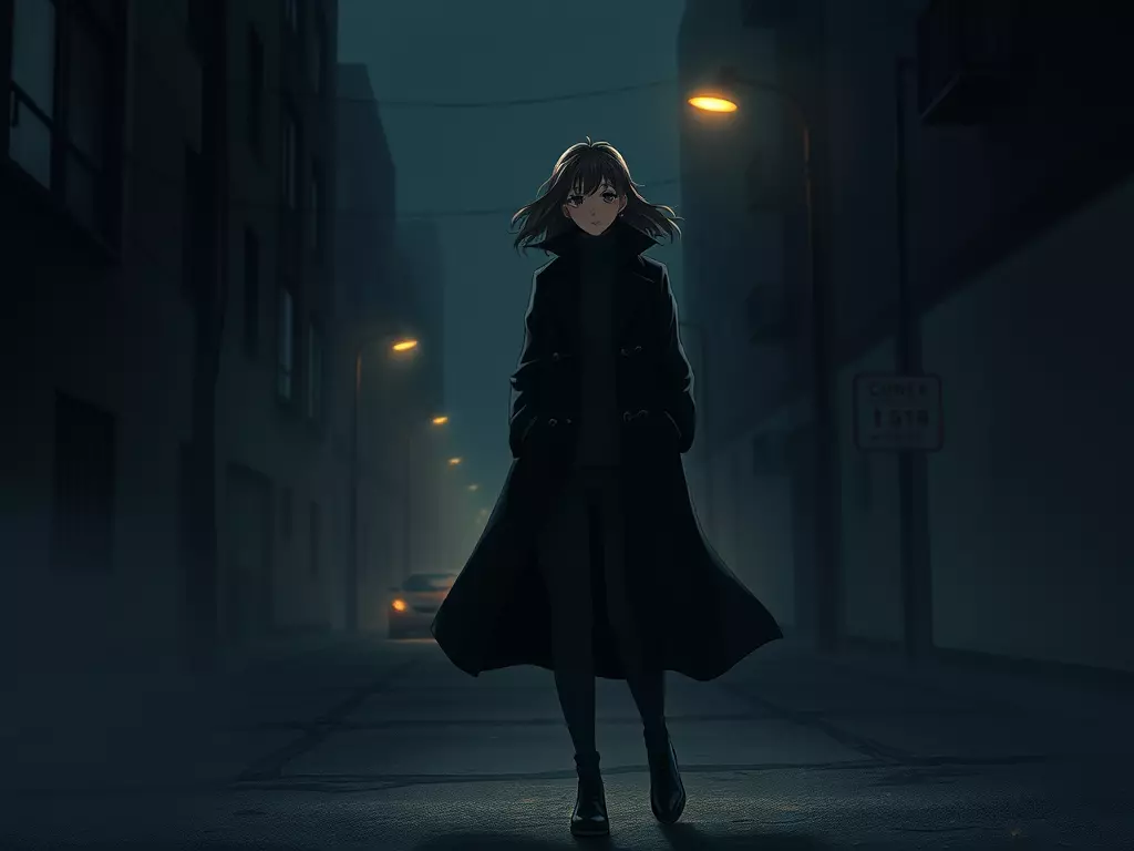 黑夜中漫步
