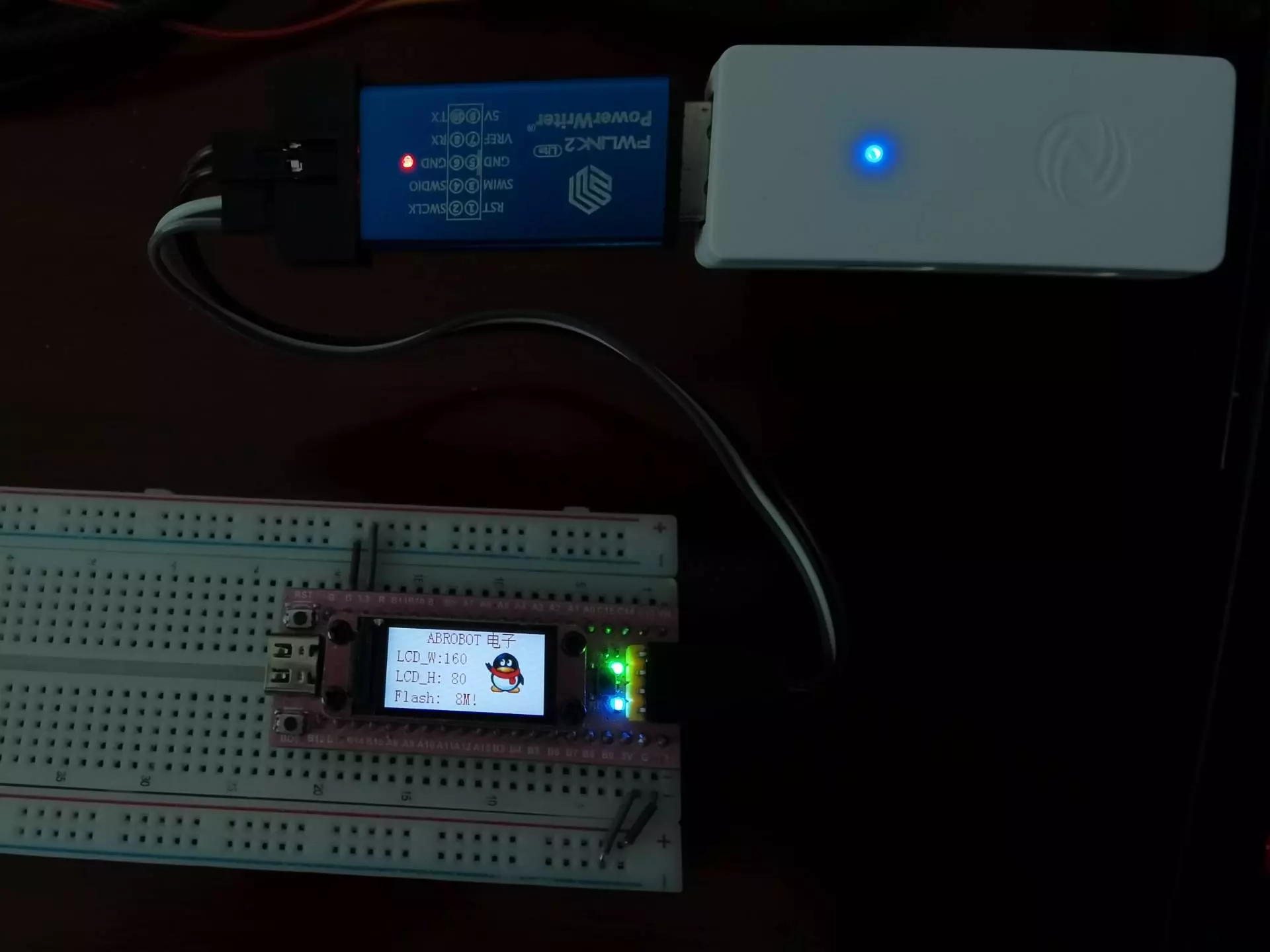 移植《STM32F103 TFT开发板综合测试程序 京东方玻璃》到embassy-stm32